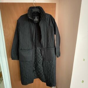 Prana Black Quilted Jacket